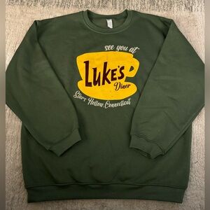 Gilmore Girls Luke’s Diner crewneck sweatshirt